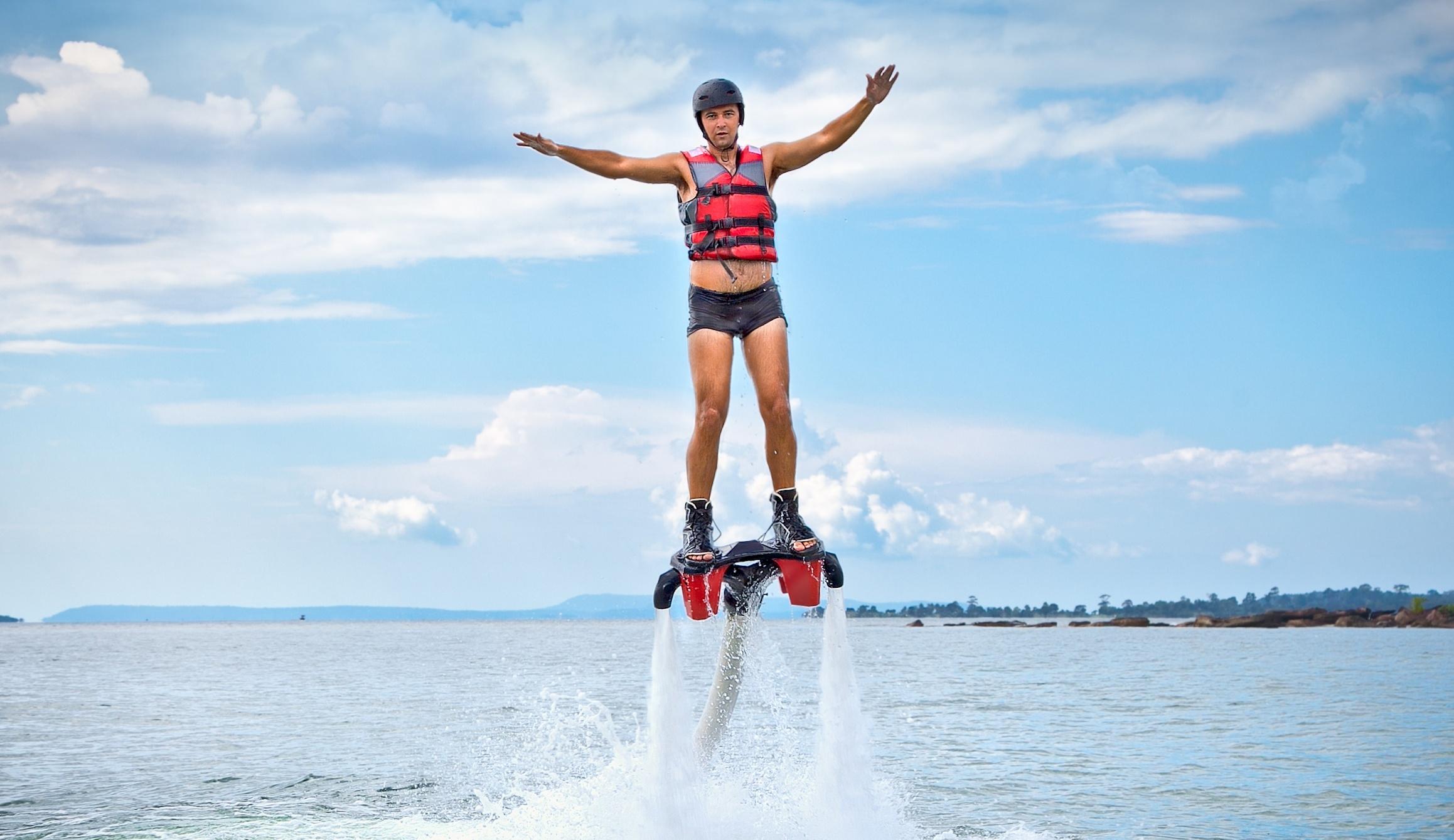 Flyboarding in Goa