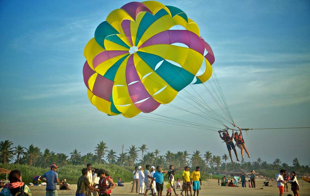 Parasailing in Goa