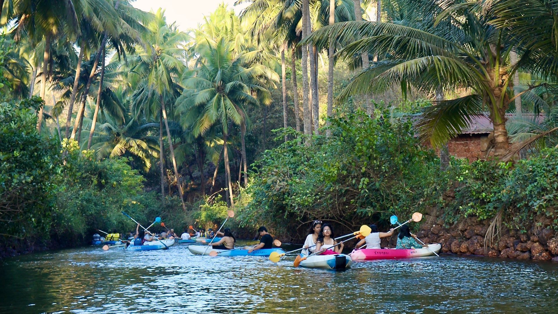 Kayaking in Goa